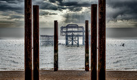 Brighton's West Pier - Re-editing in stages an image taken 6½ years ago.